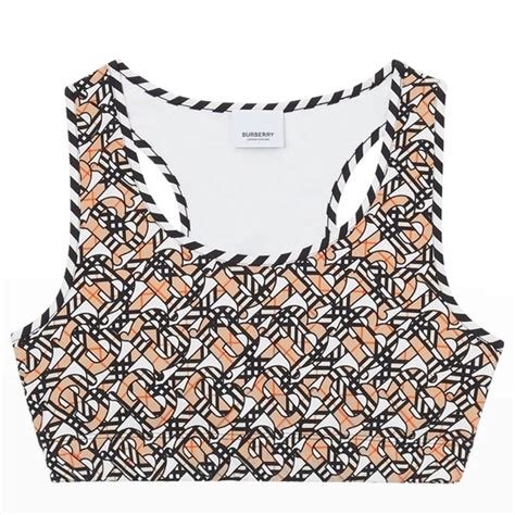 burberry bandeau top|Burberry cropped tops.